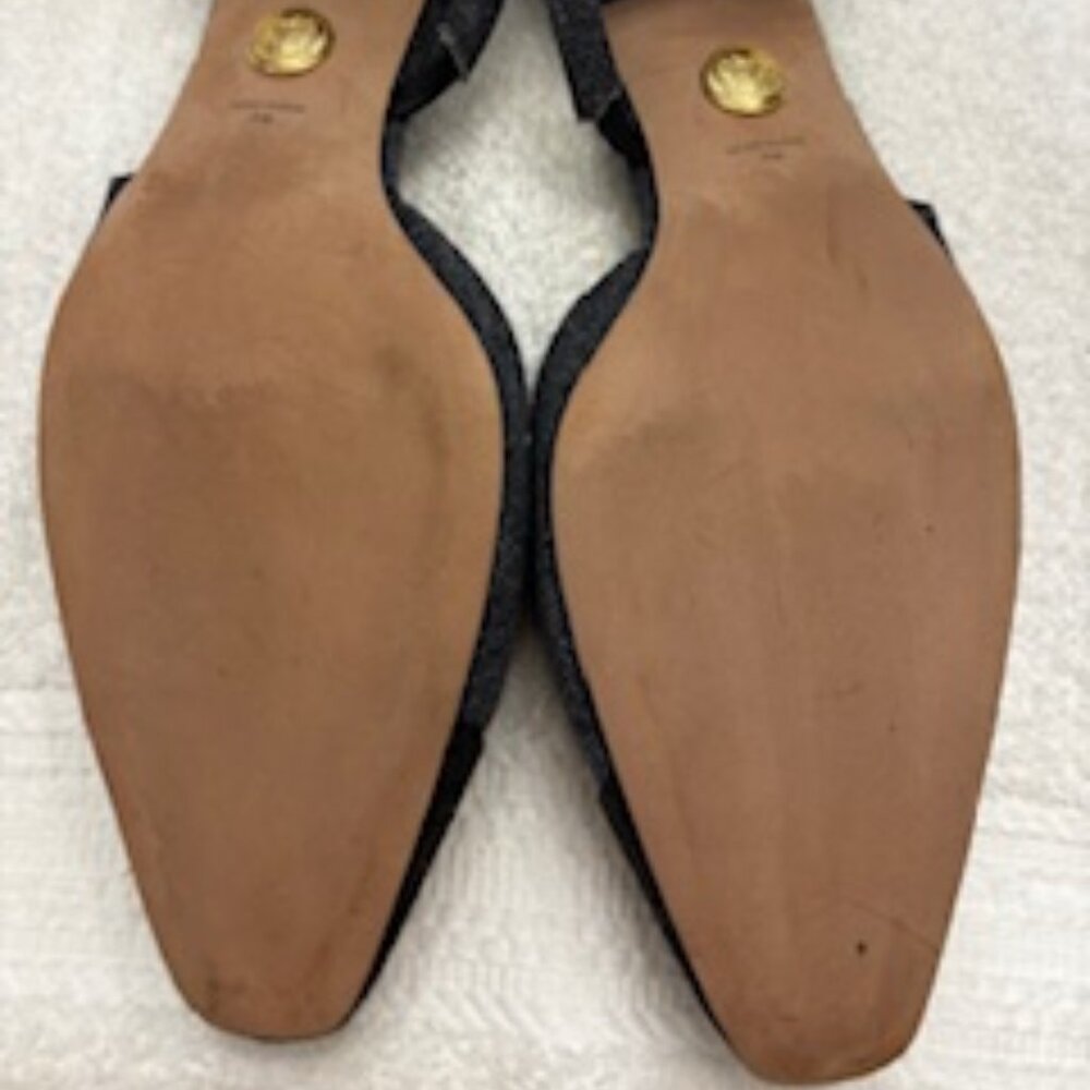 Veronica Beard Cecile Denim Cap-toe sling back NWOT Size 9 - Picture 8 of 11